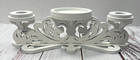 Unity Candle Holder - Unity Candles Stand For Wedding Ceremony Set White