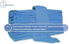 100 Industrial A-grade Shop Rags   Cleaning Towels Blue With 10 Free Shop Towels