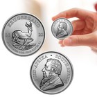 2022 South Africa 1 Oz Silver Krugerrand Coin Brilliant Uncirculated