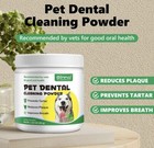 Teeth Cleaning Powder For Dogs  Dental Cleaning Powder For Pets Tartar Remover