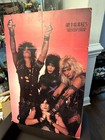 Vintage Motley Crue Hit Parader Poster 31 X 21 On Cork Board