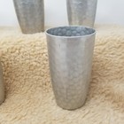 Vtg Lot Of 5 Everlast Forged Aluminum Hammered Metal 1092 Cups Tumblers Mcm
