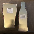 Coca Cola Coke Trademark Brand Bottle   Glass Shaped Tin Boxes 1 With Candy