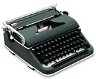 Green 1957 Olympia Sm3 De Luxe Typewriter New Platen Elite  8 Restored Sm-3