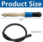 Decohs Parts Washer Brush With 31 Inch Hose- Wear Resistant 1 Pc 