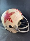 Vtg 1978 Used Worn Wilson F2101 Game Display Football Helmet Plastic Dungard Ec