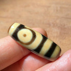 Tibetan Nepalese Himalayan Old Dzi 2 Eye Talisman Beads Amulet            2         