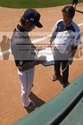 Hiroki Kokubo Signed Baseball Home Plate Yomiuri Giants Autograph Photo Proof