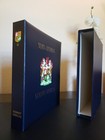 25087-stanley Gibbons Stamp Album Binder   Slipcase For South Africa  no Pages 