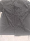 Chef Works Black Double Breasted Long Sleeve Chef Coat Traditional Button L