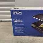 New Sealed Epson Perfection V600 Photo Wired Usb Connect Color Scanner High Res