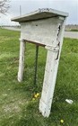 Antique Fireplace Mantel Surround  49x49  Architectural Salvage Rustic  A117