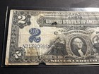 1899  2 Silver Certificate Note     Circulated Det 