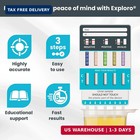 Exploro 5 Panel Urine Drug Test Kit  Instant At Home Screen Strips  3 Pack