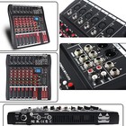 Professional Digital 6channel Bluetooth Live Studio Audio Mixer Power Mixing Usb