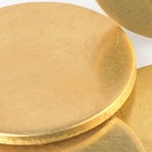 Brass Plate Round Circle Brass   h62    Disc Thickness 3mm-6mm Diameter 10mm-300mm
