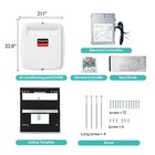 Fogatti 13 500-15 000 Btu Rv Air Conditioner Ducted Or Non-ducted Rooftop Camper