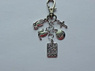 Religious Let Go  Let God Cross Dove Key Chain Clip For Purse Backpack Fob
