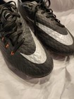 Nike Hypervenom Phelon 3 Nikeskin Soccer Cleats Men s Size 9 Black silver