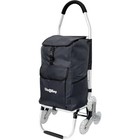Ultra-lightweight Foldable Stair-climbing Shopping Cart For Groceries - 42l 