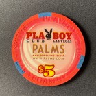 Palms Las Vegas Nevada  5 Casino Chip Playboy Bunny Man Kiss Marks Obsolete