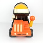 Vintage Fisher Price Husky Helpers Cement Mixer Truck 315 Orange Yellow Toy 1978