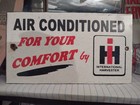 Vintage Ih International Harvester Advertising Sign Tractor Corn Dairy Farm