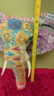 16  Wall Hanging Decor Incredible India World Traveler Paper Mache Elephant Head