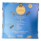 Member s Mark 22  Red White   Blue Pre-lit Tinsel Wreath