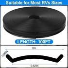 Rv Trim Molding Insert 1  Heavy Duty Tpe Screw Cover Weather Stripping