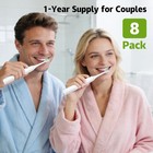 Replacement Brush Heads Compatible With Philips Sonicare Electric Toothbrushes 