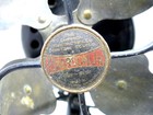 Antique Emerson Jr   9  Vintage Electric Fan  Wall Mount  Runs Smooth - Brass