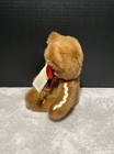 Russ Berrie Medium Cookie Gingerbread Man Bear 9  Retired Christmas Toy Teddy