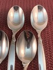 7 Teaspoons   2 Soup 1956 Flair 1847 Rogers International Silverplate