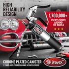 Heavy Duty Professional Pistol Grip Grease Gun 6000 Psi With 18 Inch Flex Hose