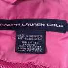 Ralph Lauren Golf Womens Pink Full Zip Vest Sz M North Carolina Wyndham Y2k Logo