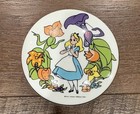 Walt Disney Alice In Wonderland Porcelain 3 Footed Trinket Box 3 3 4  X 2 