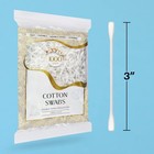 1000 Cotton Swabs  Double Tipped  100  Pure Cotton  1000 Count 
