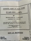 Vintage 1934 Cedar Point Amusement Park Ohio Souvenir Handwriting Analysis Chart