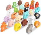 26x Wooden Animal Alphabet Toys Alphabet Children s Educational Puzzles Toys