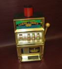 Vintage Waco Casino Crown Table Top Replica Slot Machine Coin Bank Pat  4261517