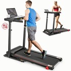 Treadmill With Incline 2 5hp Portable Folding Walking Running Machine For Home