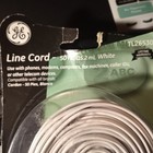White 50  Ft Telephone Modular Line Cord Phone Cable Extension Wire Rj11 Vwltw