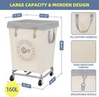 Commercial Laundry Hamper With Heavy Duty Steel Frame