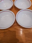 Corning Corelle Holly Days Christmas Bowls 6 1 4  Set Of 4 1985