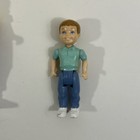 Vintage 1990 s Playskool Dollhouse Lot Of 11 Figures Moms Dads Boy Baby  read 