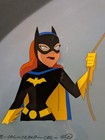 Batman Animated Series- sins Of The Father  - Original Production Cel-batgirl