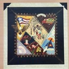 Sew Cherished Crazy For Wool Summer 18 X 18  Includes Stitch Guides Sch 106 New