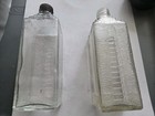 Lot Of 2 Esco Embalming Fluid Bottles Art Deco Empty Funeral