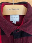 American Eagle Classic Fit Red And Black Buffalo Plaid Flannel Shirt Size Small